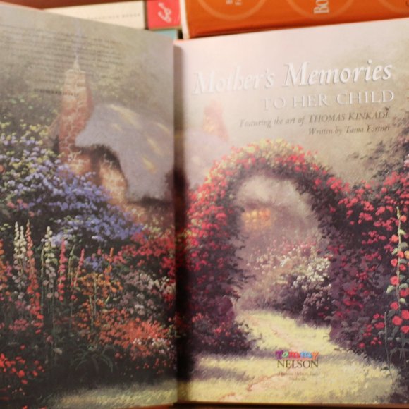 Thomas Kinkade Mother's Memories To Her Child Book - Picture 5 of 5